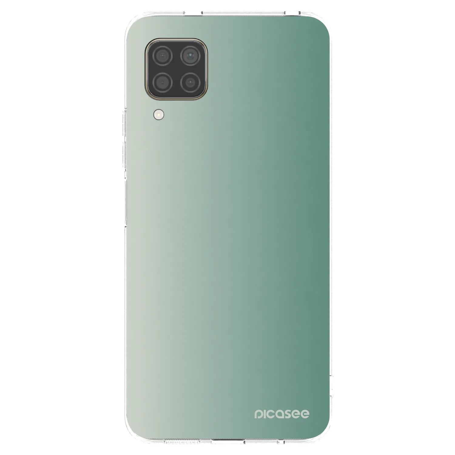 Picasee silikonowe przeźroczyste etui na Huawei P40 Lite - Misty Sage