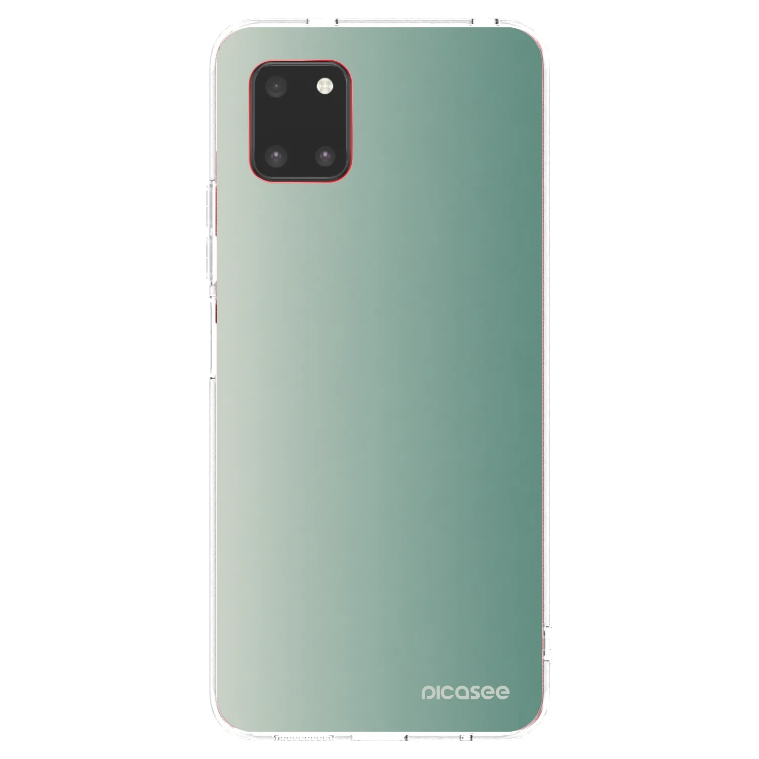 Picasee silikonowe przeźroczyste etui na Samsung Galaxy Note 10 Lite N770F - Misty Sage