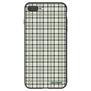 Etui na Apple iPhone 8 Plus - Sage Tartan