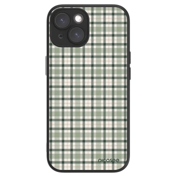 Etui na Apple iPhone 15 - Sage Tartan