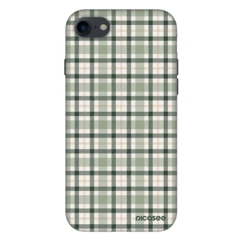 Etui na Apple iPhone 7 - Sage Tartan