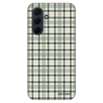 Etui na Samsung Galaxy A35 5G A356B - Sage Tartan