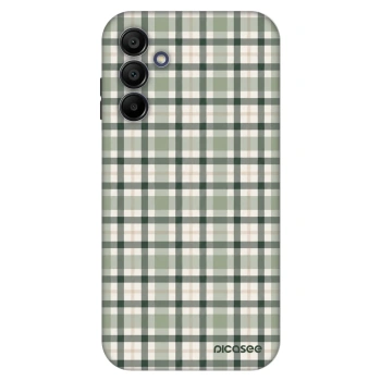 Picasee Fashion Case na Samsung Galaxy A15 A155F 4G - Sage Tartan