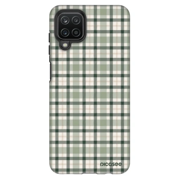 Etui na Samsung Galaxy A12 A125F - Sage Tartan