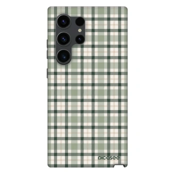 Etui na Samsung Galaxy S24 Ultra S928B 5G - Sage Tartan