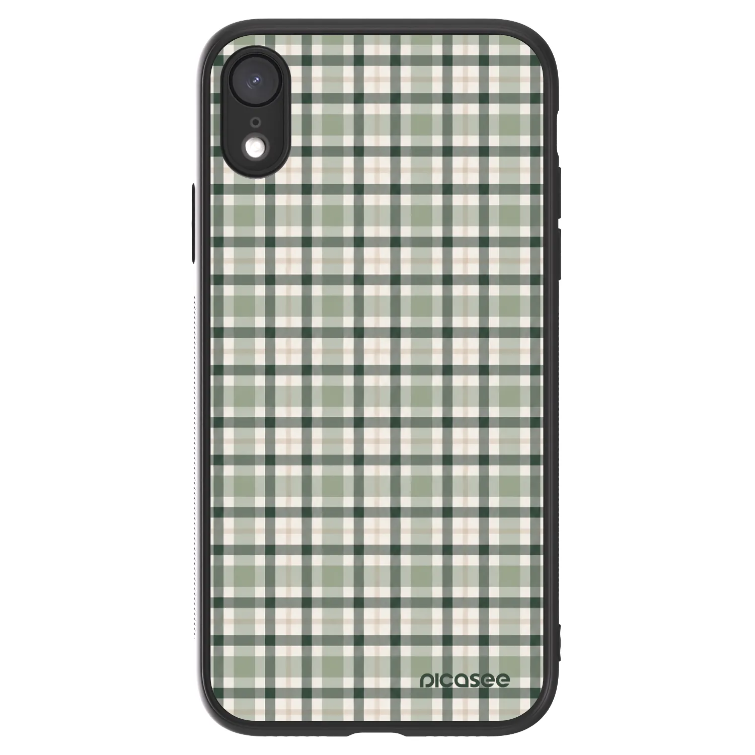 Picasee ULTIMATE CASE na Apple iPhone XR - Sage Tartan