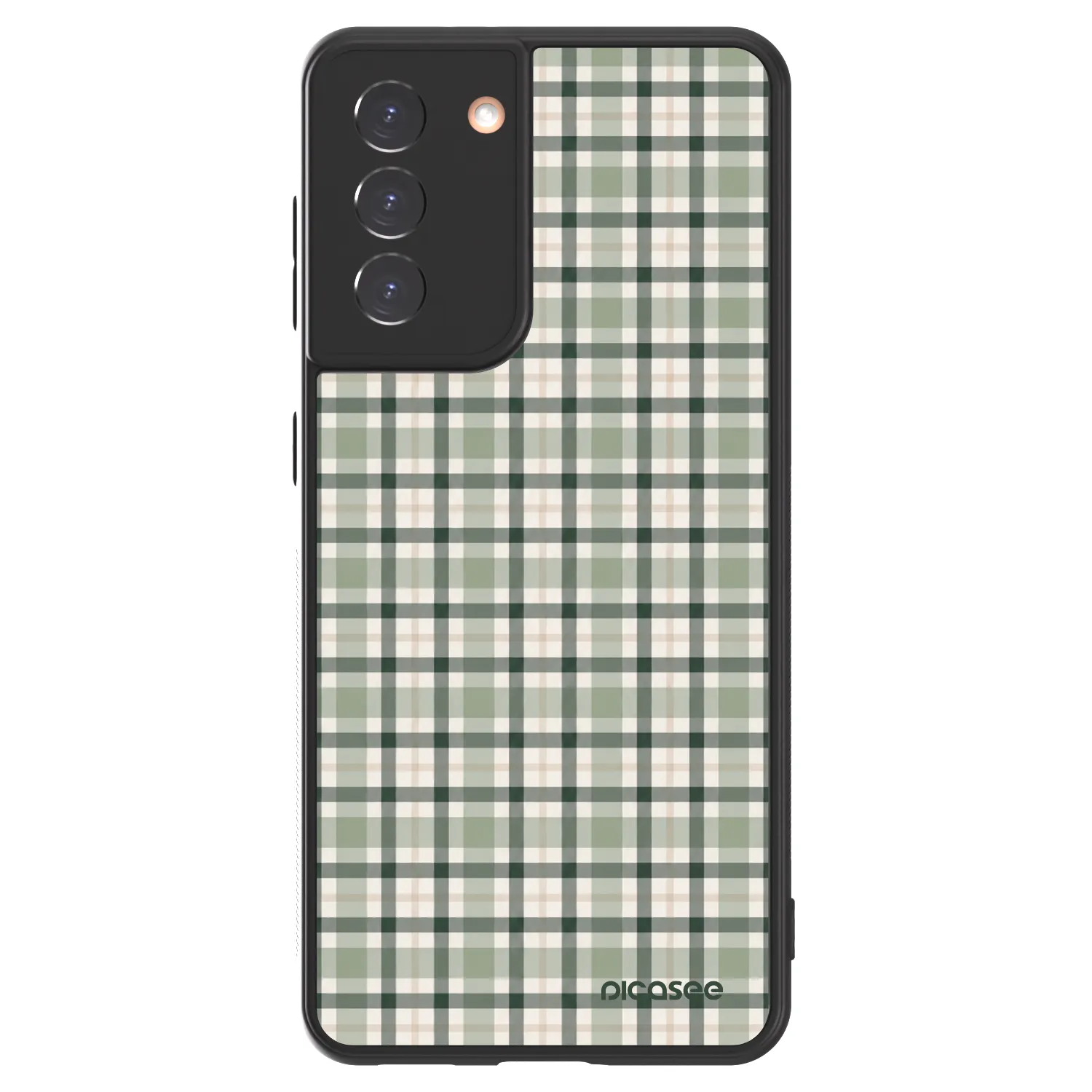 Picasee ULTIMATE CASE na Samsung Galaxy S21 5G G991B - Sage Tartan