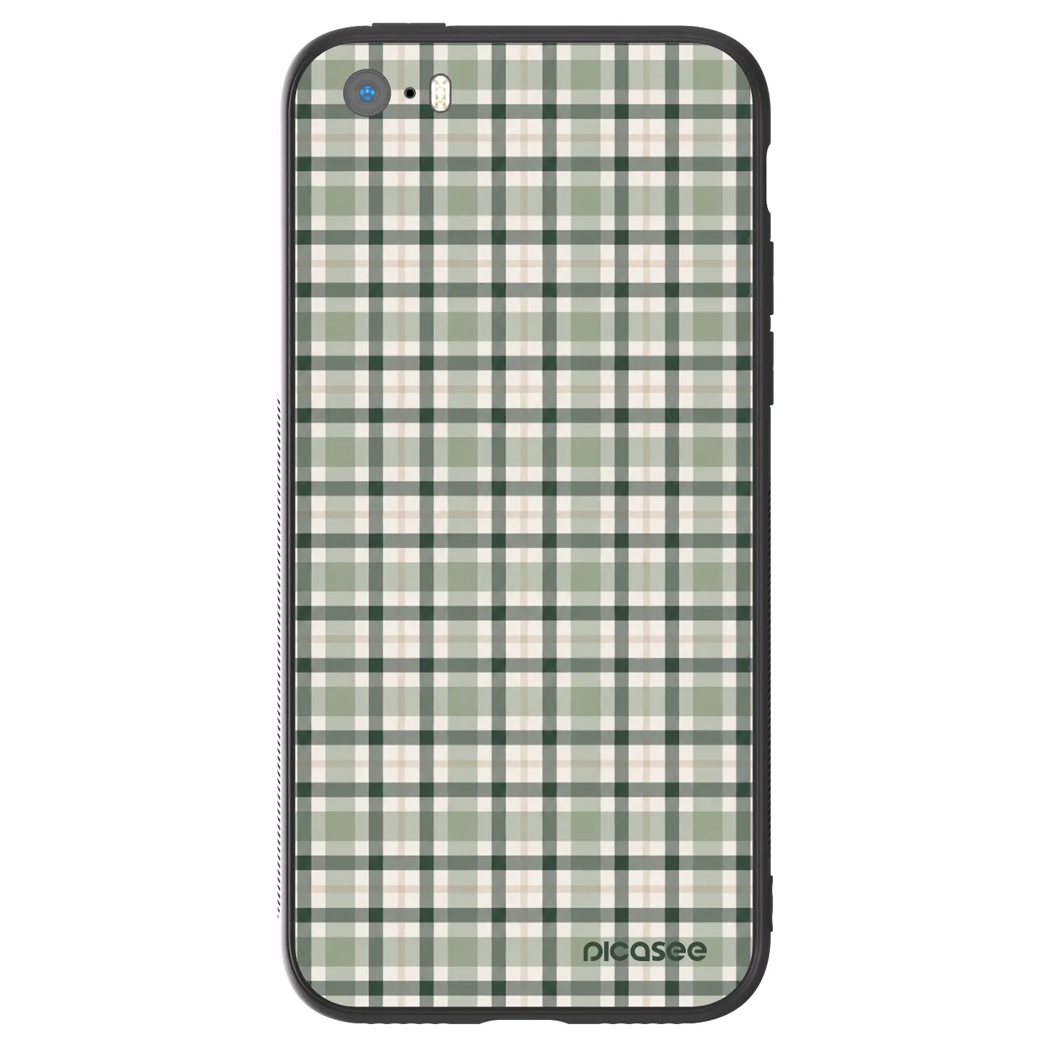 Picasee ULTIMATE CASE na Apple iPhone 5/5S/SE - Sage Tartan