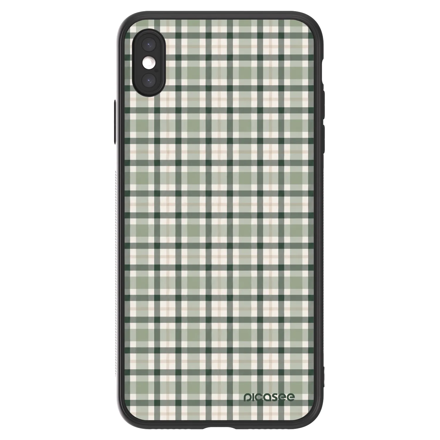 Picasee ULTIMATE CASE na Apple iPhone XS Max - Sage Tartan