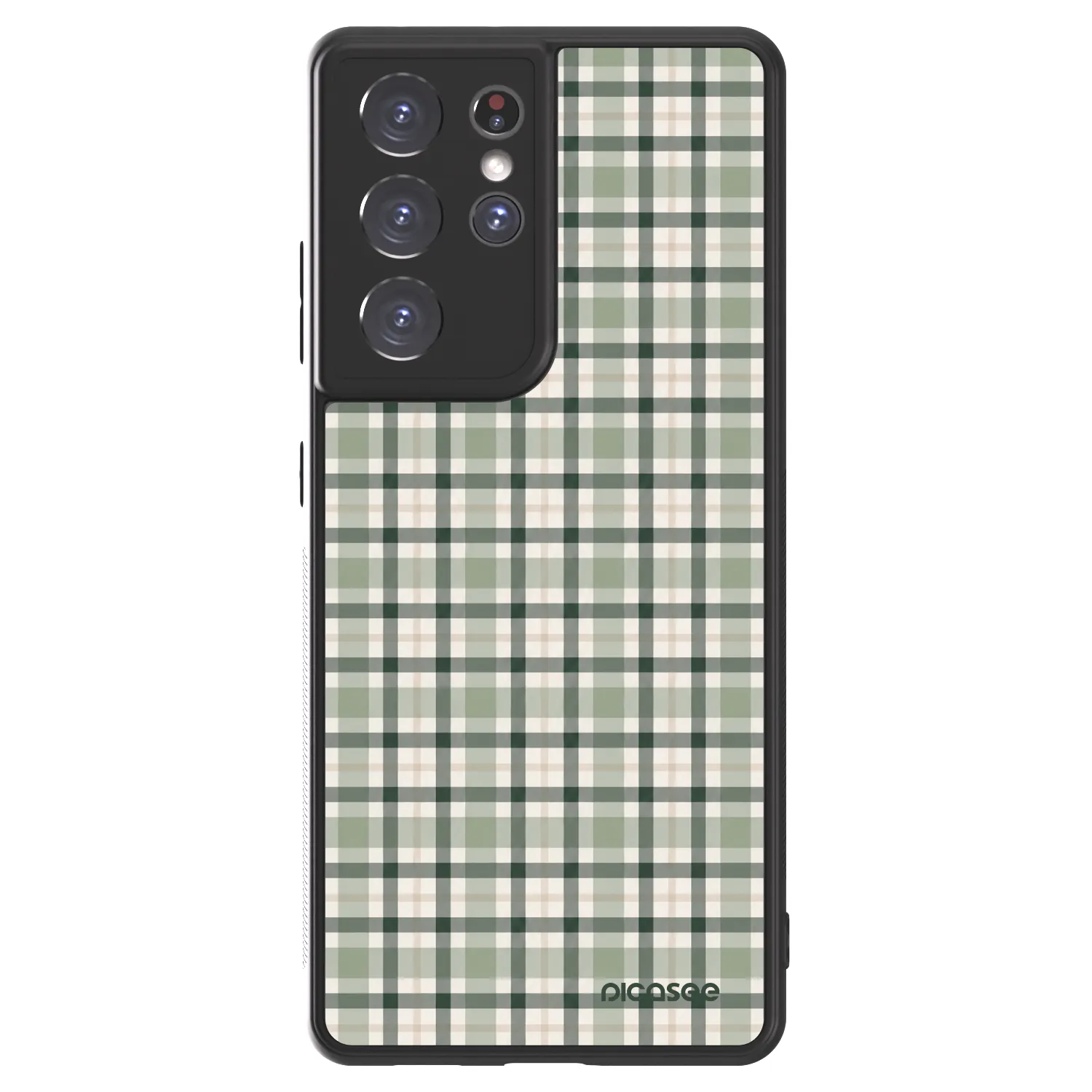 Picasee ULTIMATE CASE na Samsung Galaxy S21 Ultra 5G G998B - Sage Tartan