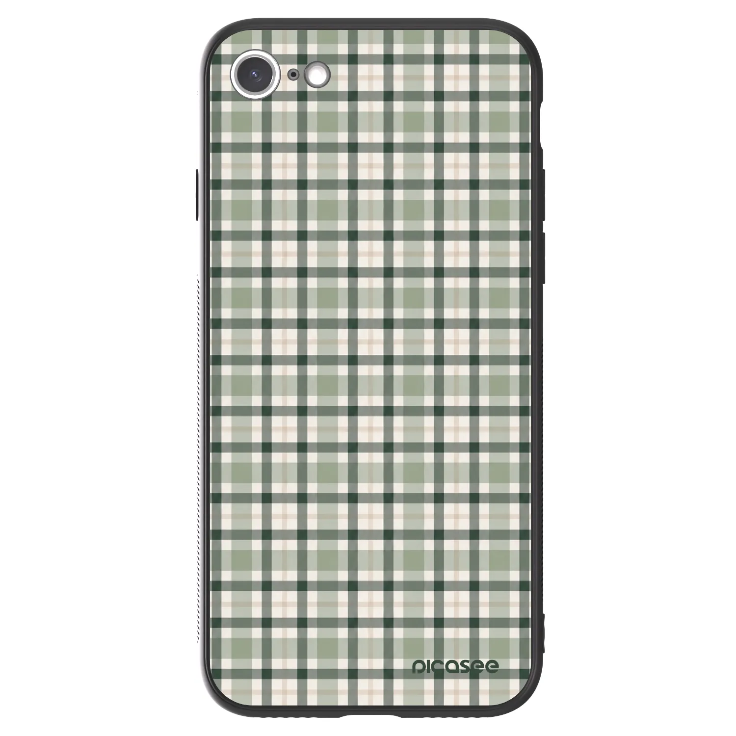 Picasee ULTIMATE CASE na Apple iPhone SE 2020 - Sage Tartan