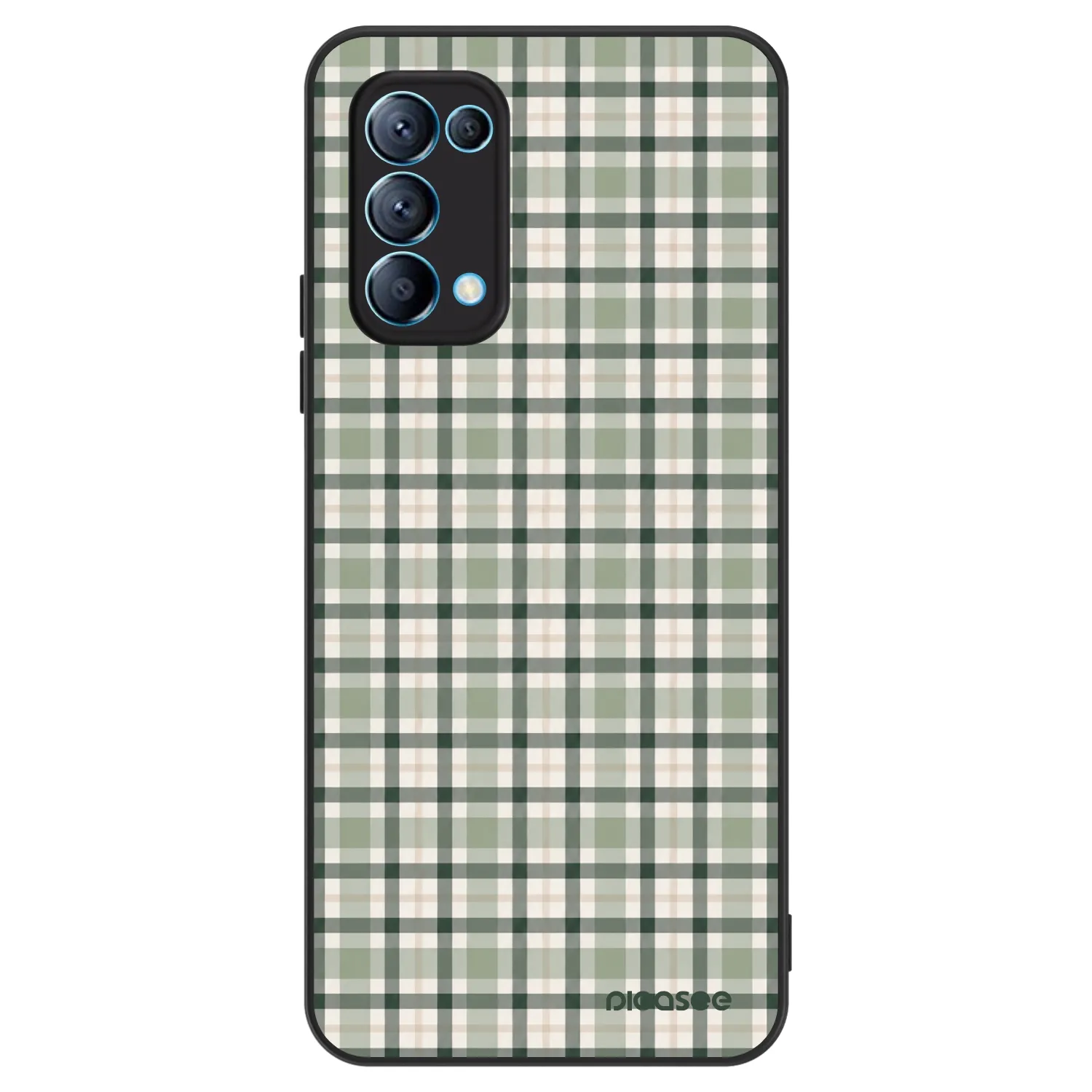 Picasee ULTIMATE CASE na OPPO Reno 5 5G - Sage Tartan