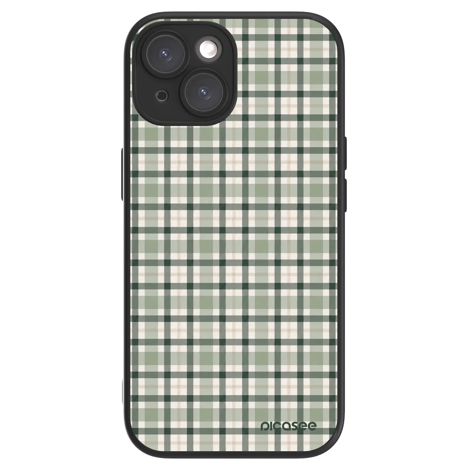 Picasee ULTIMATE CASE MagSafe pro Apple iPhone 15 - Sage Tartan