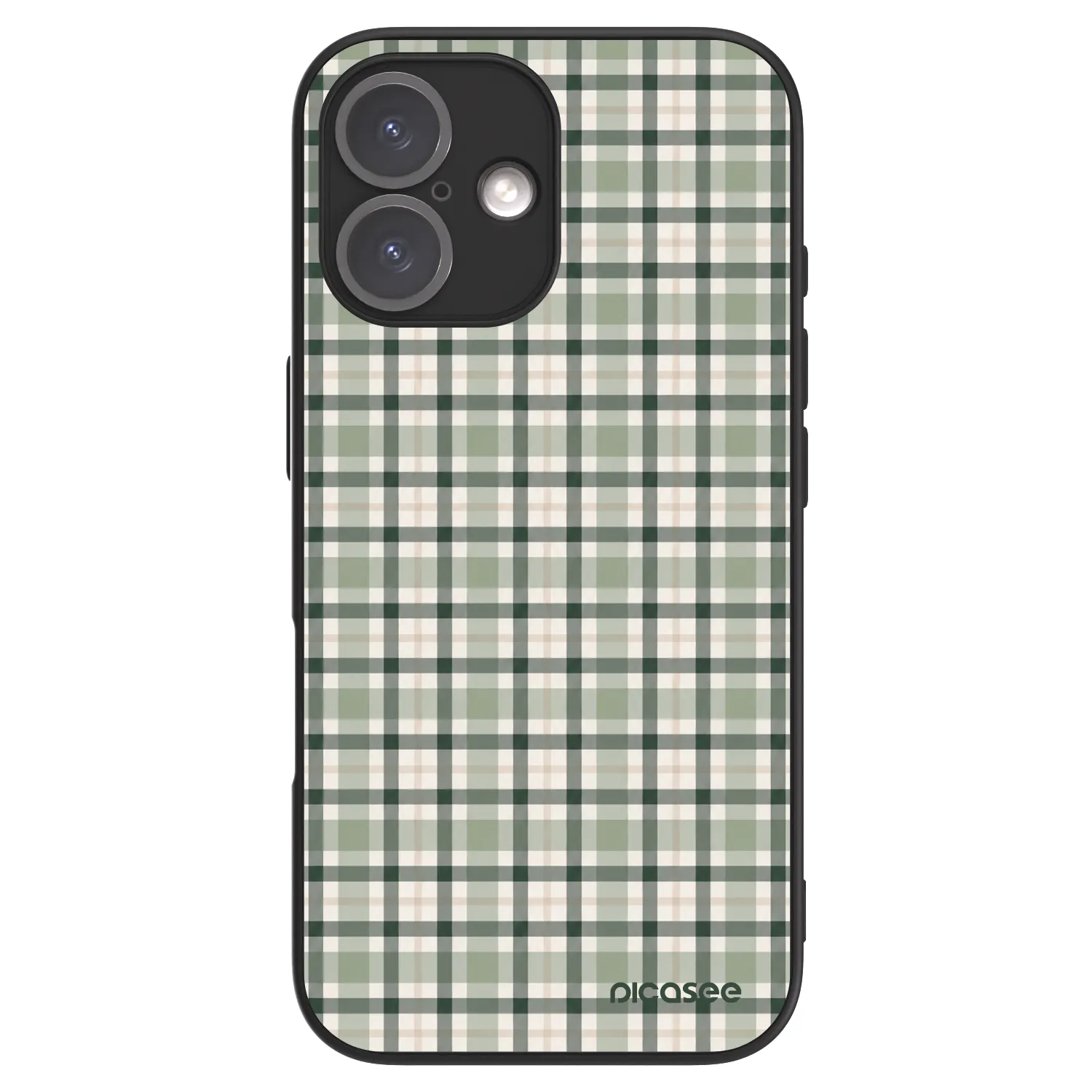 Picasee ULTIMATE CASE na Apple iPhone 16 - Sage Tartan