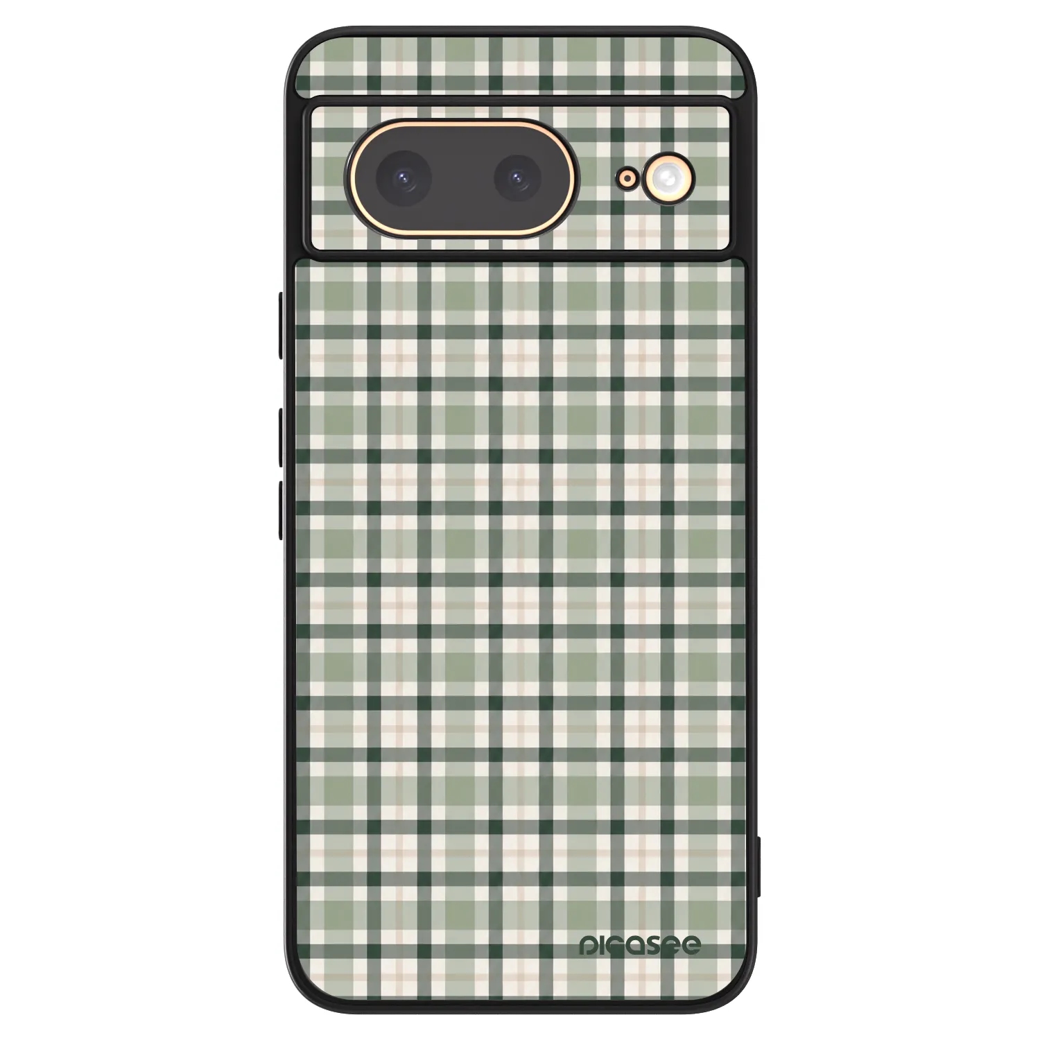 Picasee ULTIMATE CASE na Google Pixel 8 - Sage Tartan