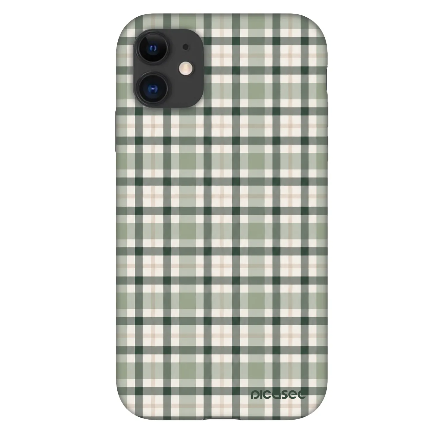 Picasee Fashion Case na Apple iPhone 11 - Sage Tartan
