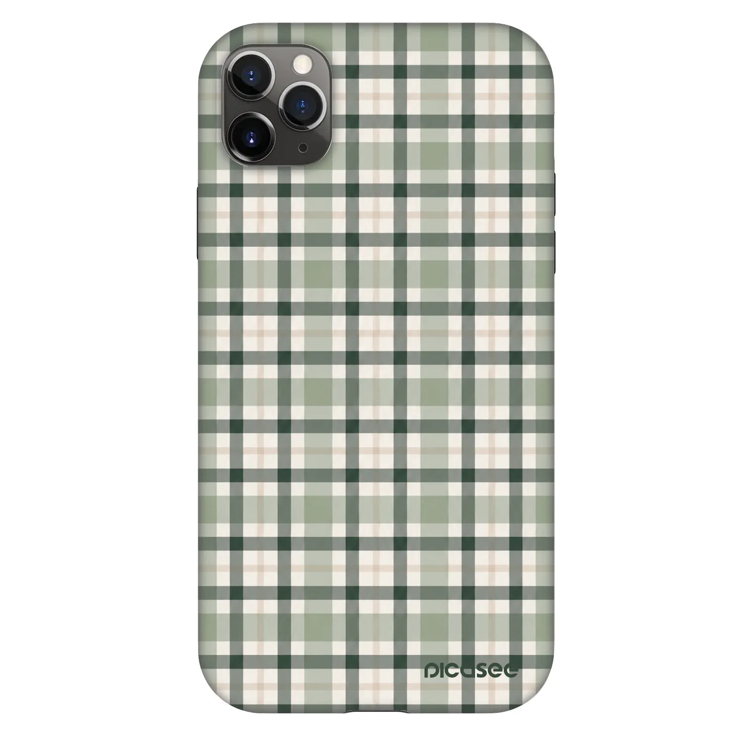 Picasee Fashion Case na Apple iPhone 11 Pro Max - Sage Tartan