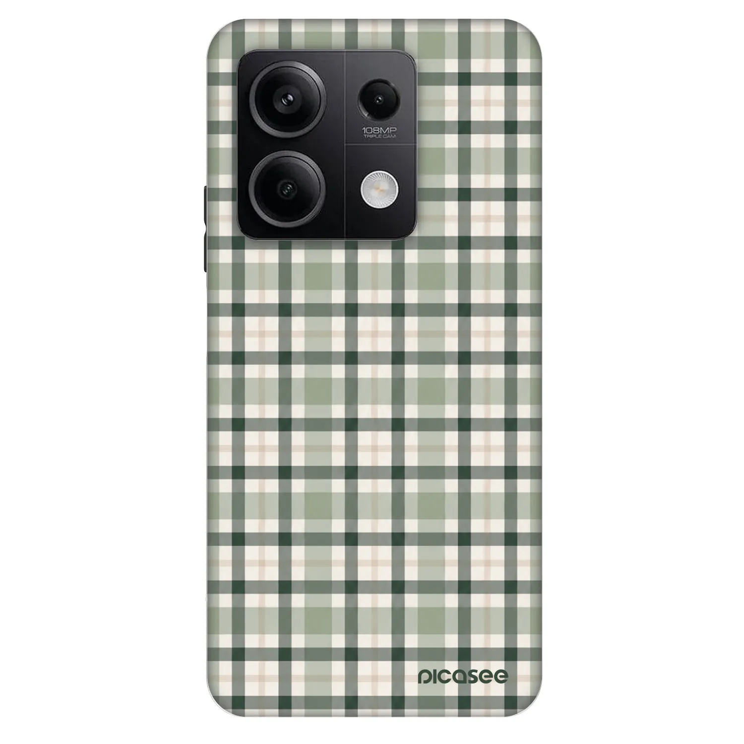 Picasee Fashion Case na Xiaomi Redmi Note 13 5G - Sage Tartan