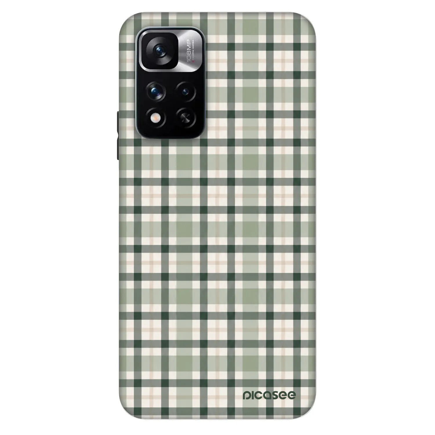 Picasee Fashion Case na Xiaomi Redmi Note 11 Pro - Sage Tartan