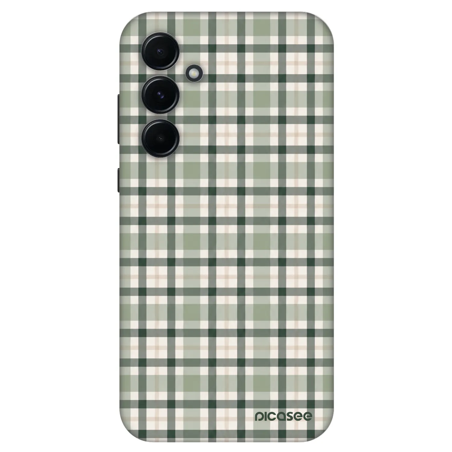 Picasee Fashion Case na Samsung Galaxy A55 5G A556B - Sage Tartan