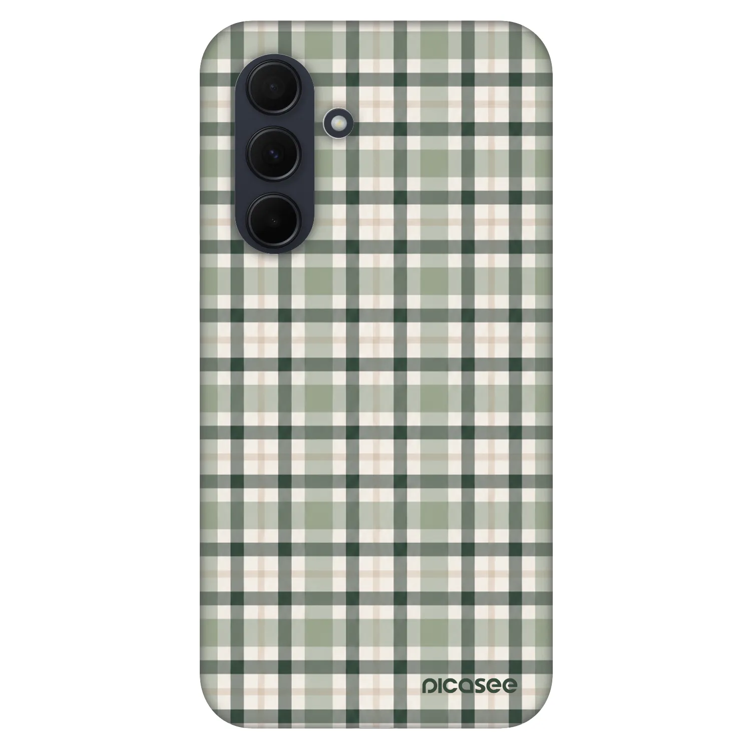 Picasee Fashion Case na Samsung Galaxy A35 5G A356B - Sage Tartan