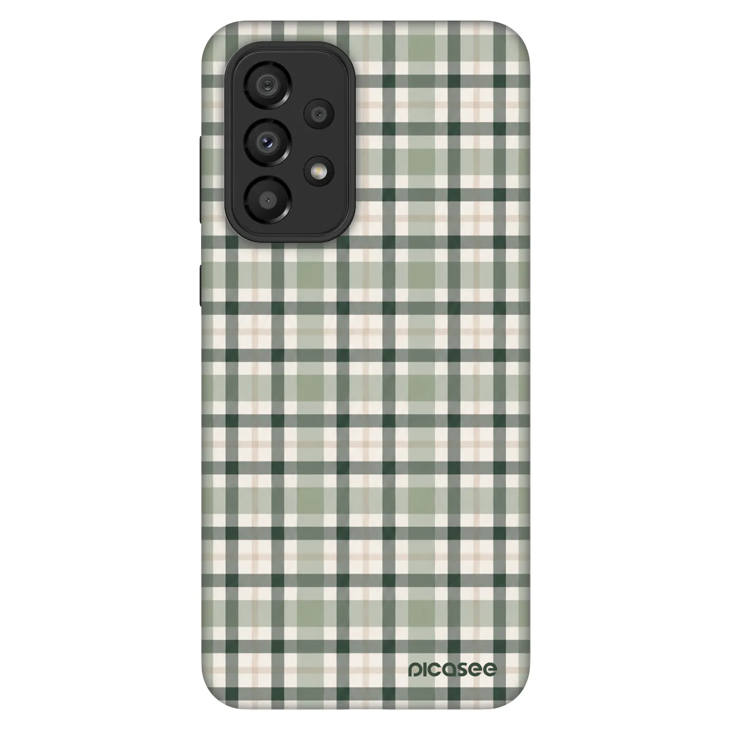 Picasee Fashion Case na Samsung Galaxy A33 5G A336 - Sage Tartan