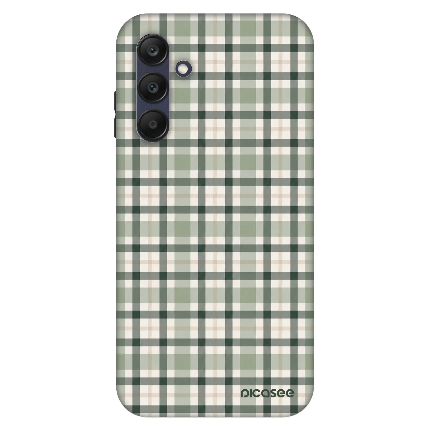Picasee Fashion Case na Samsung Galaxy A25 A256B 5G - Sage Tartan