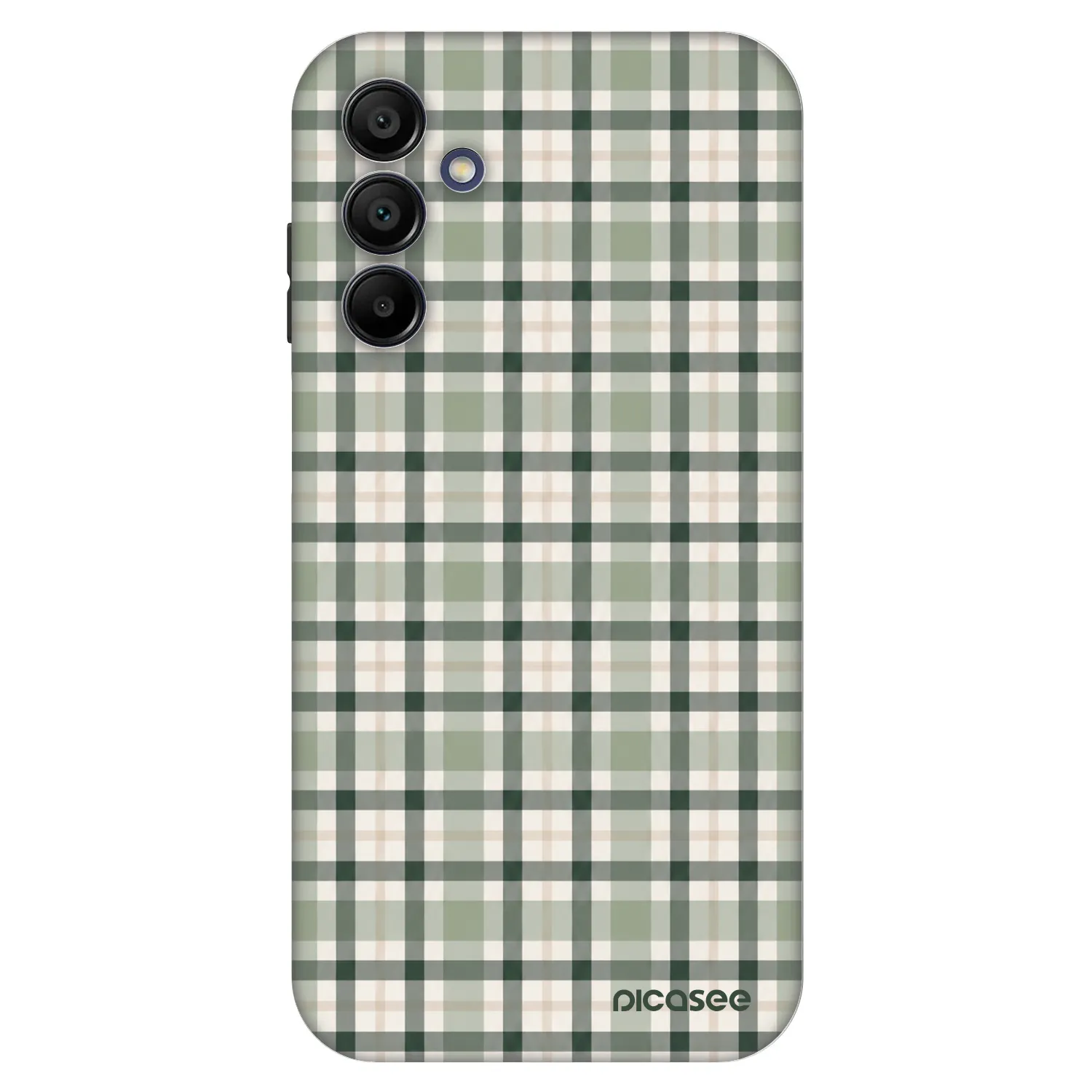 Picasee Fashion Case na Samsung Galaxy A15 A156B 5G - Sage Tartan