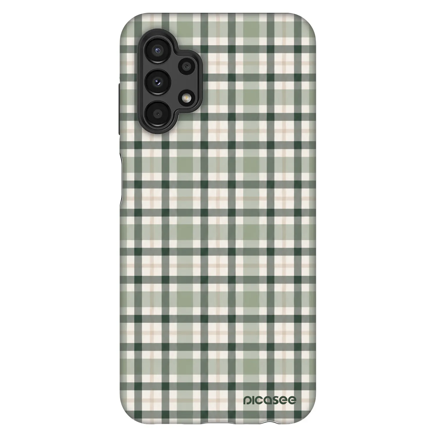 Picasee Fashion Case na Samsung Galaxy A13 4G A135 - Sage Tartan
