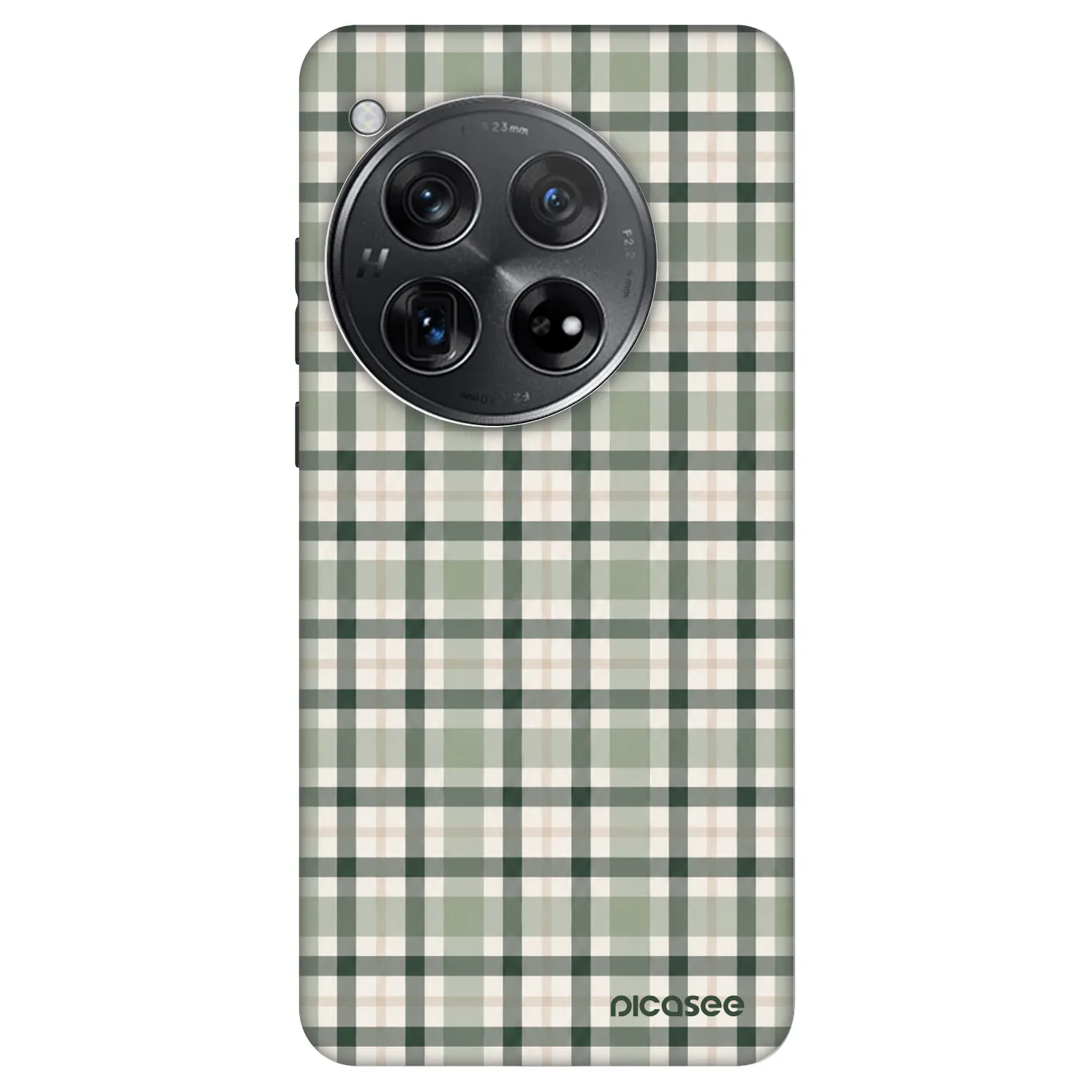 Picasee Fashion Case na OnePlus 12 5G - Sage Tartan
