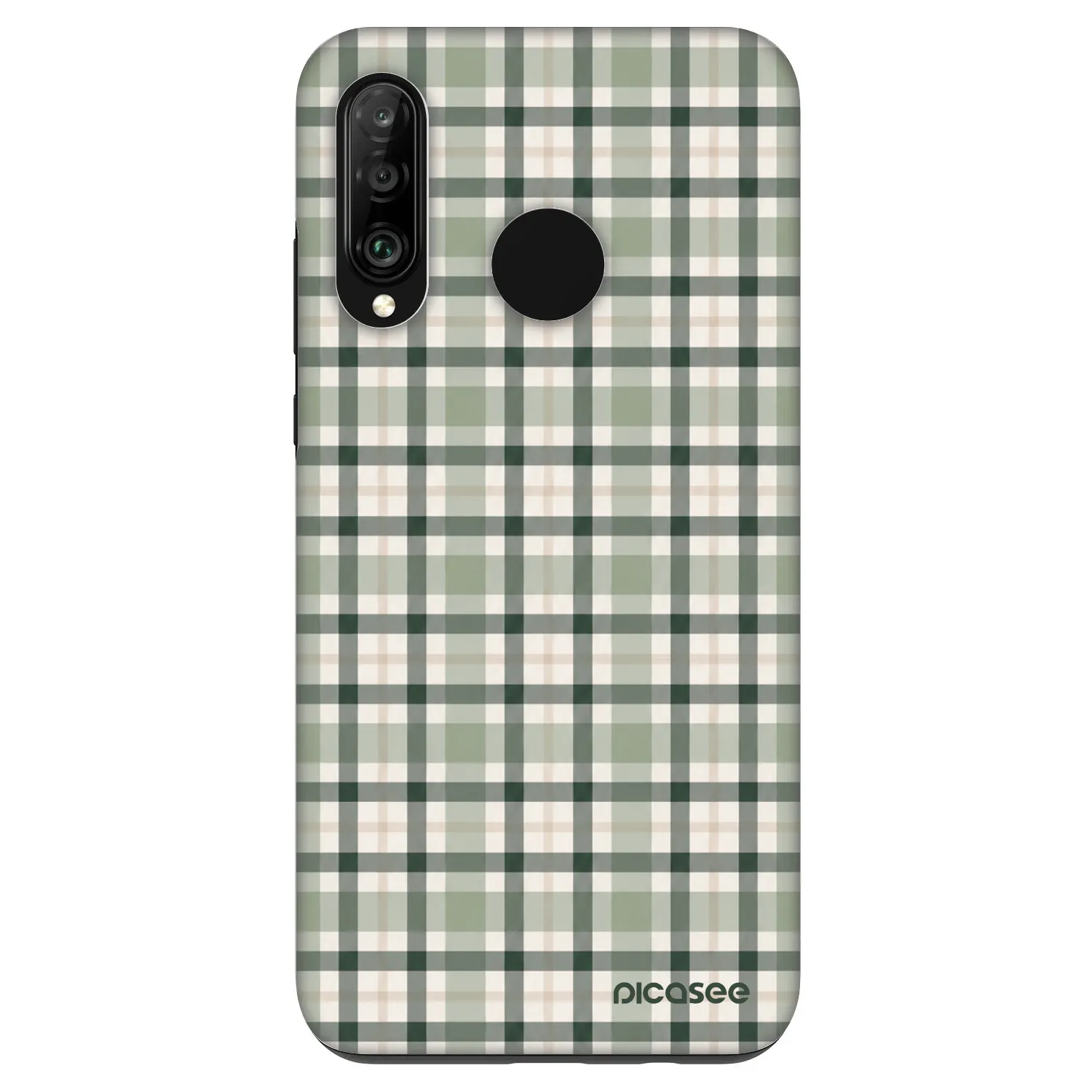 Picasee Fashion Case na Huawei P30 Lite - Sage Tartan