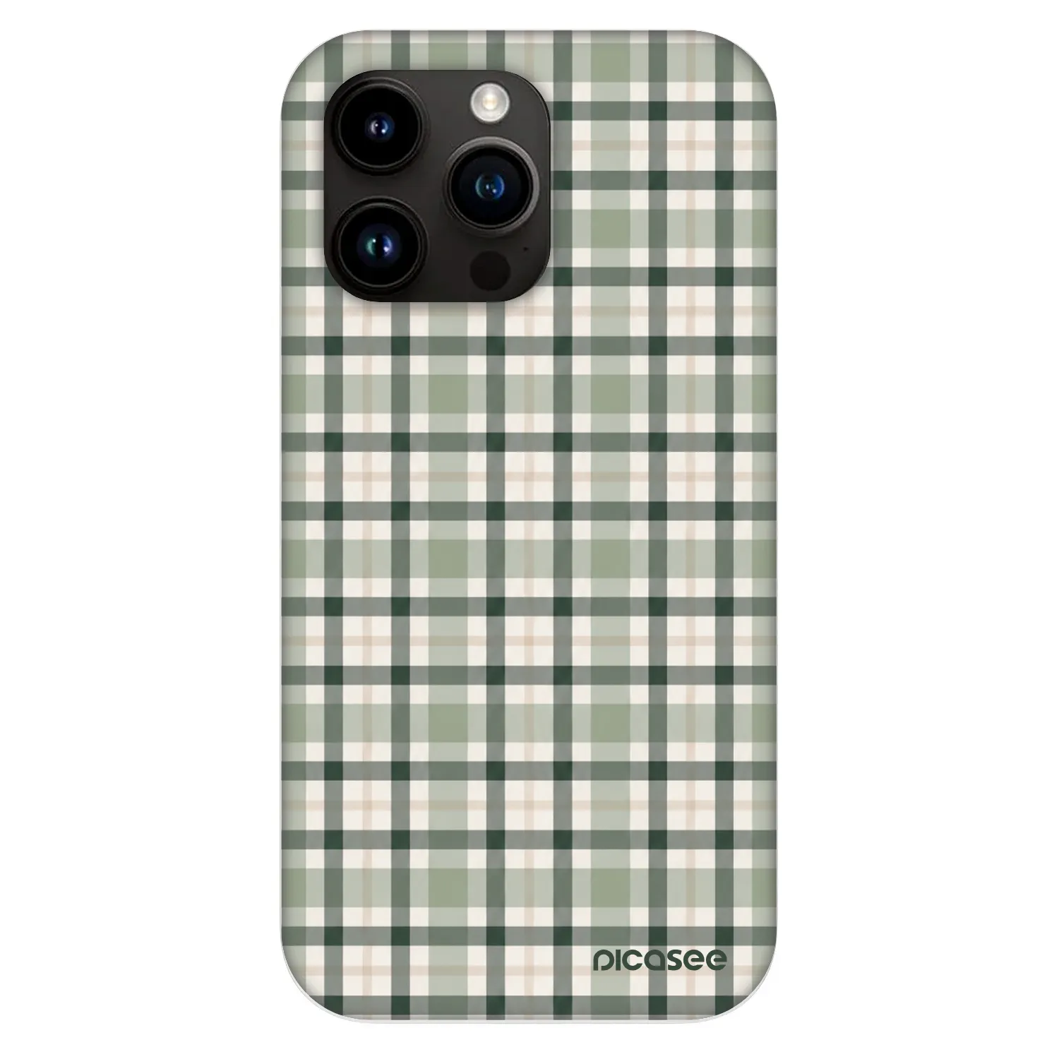 Picasee Fashion Case MagSafe na Apple iPhone 13 Pro - Sage Tartan