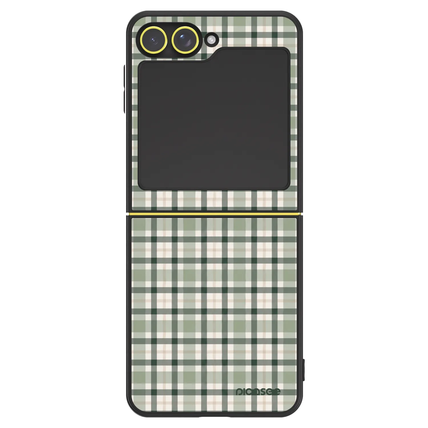 Picasee ULTIMATE CASE na Samsung Galaxy Z Flip7 FE 5G - Sage Tartan
