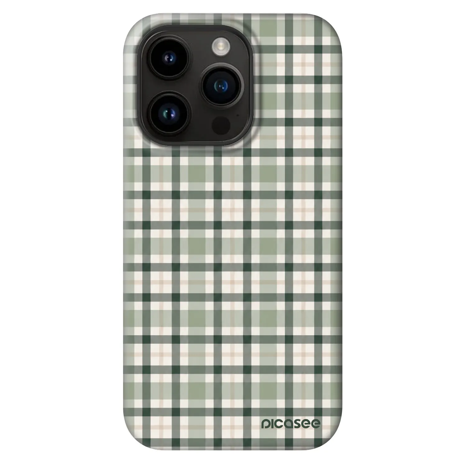 Picasee Fashion Case MagSafe na Apple iPhone 14 Pro - Sage Tartan