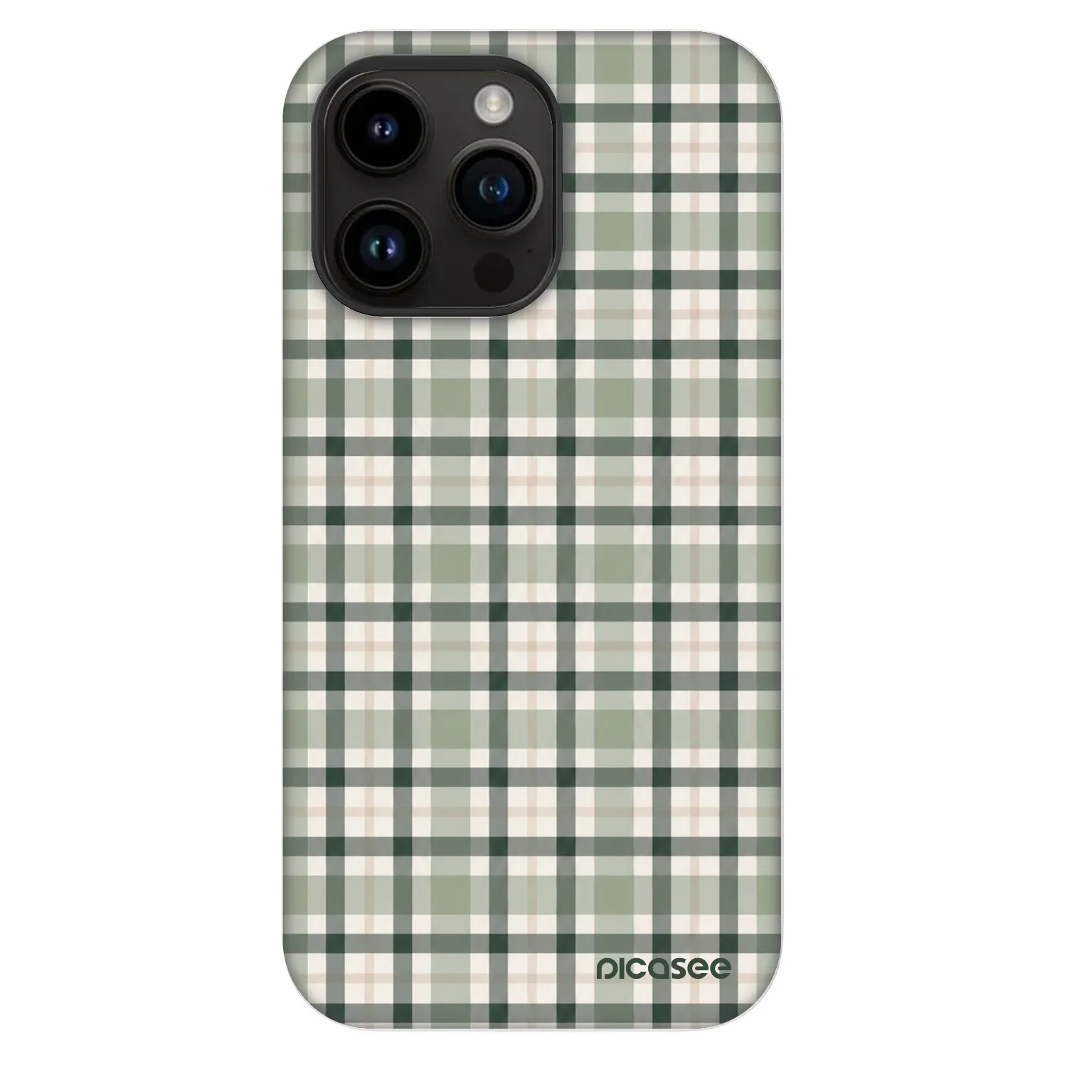 Picasee Fashion Case MagSafe na Apple iPhone 14 Pro Max - Sage Tartan
