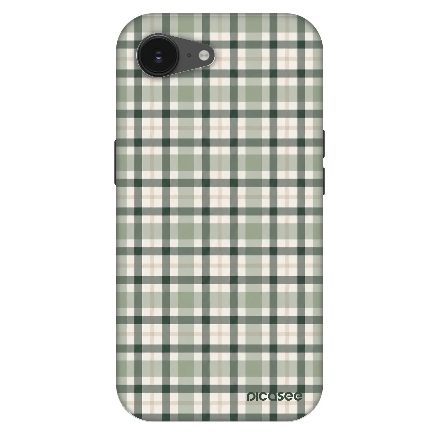 Picasee Fashion Case MagSafe na Apple iPhone 16e - Sage Tartan