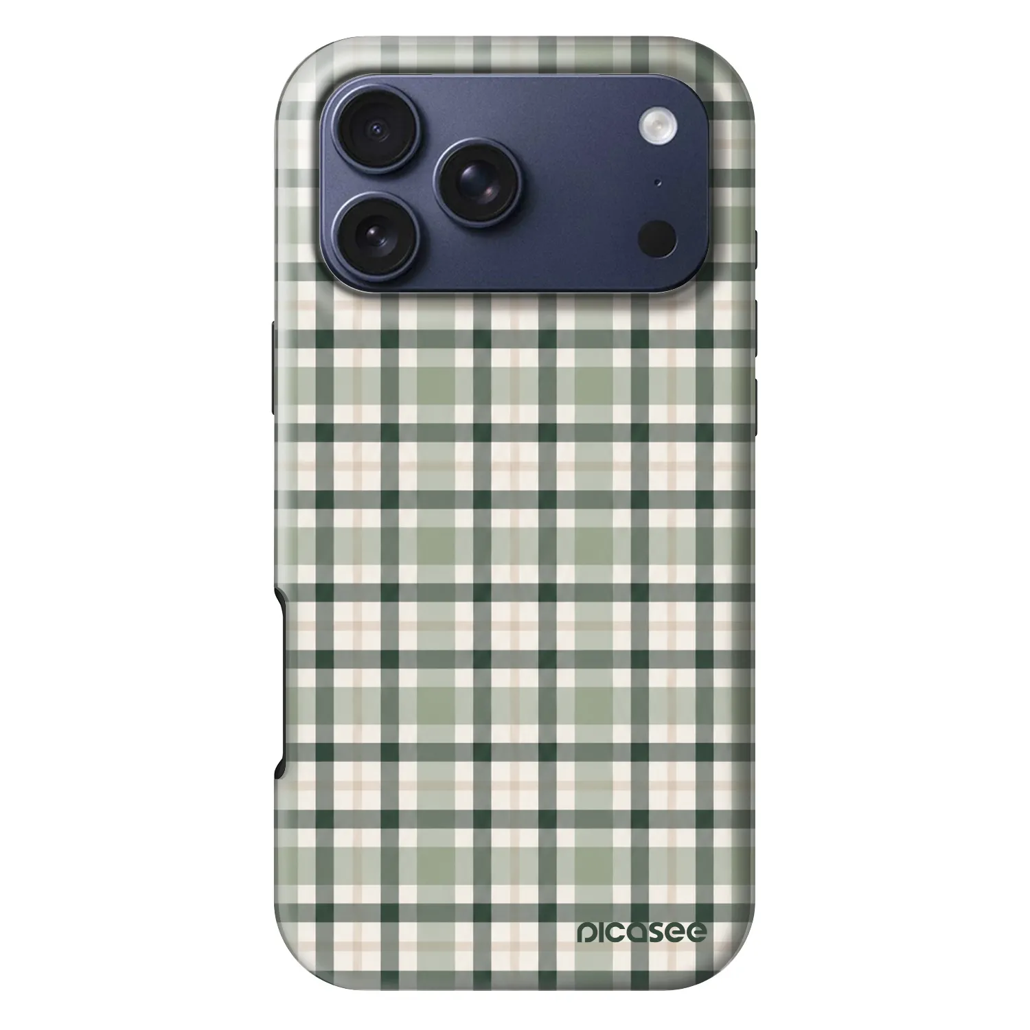 Picasee Fashion Case MagSafe na Apple iPhone 17 Pro Max - Sage Tartan