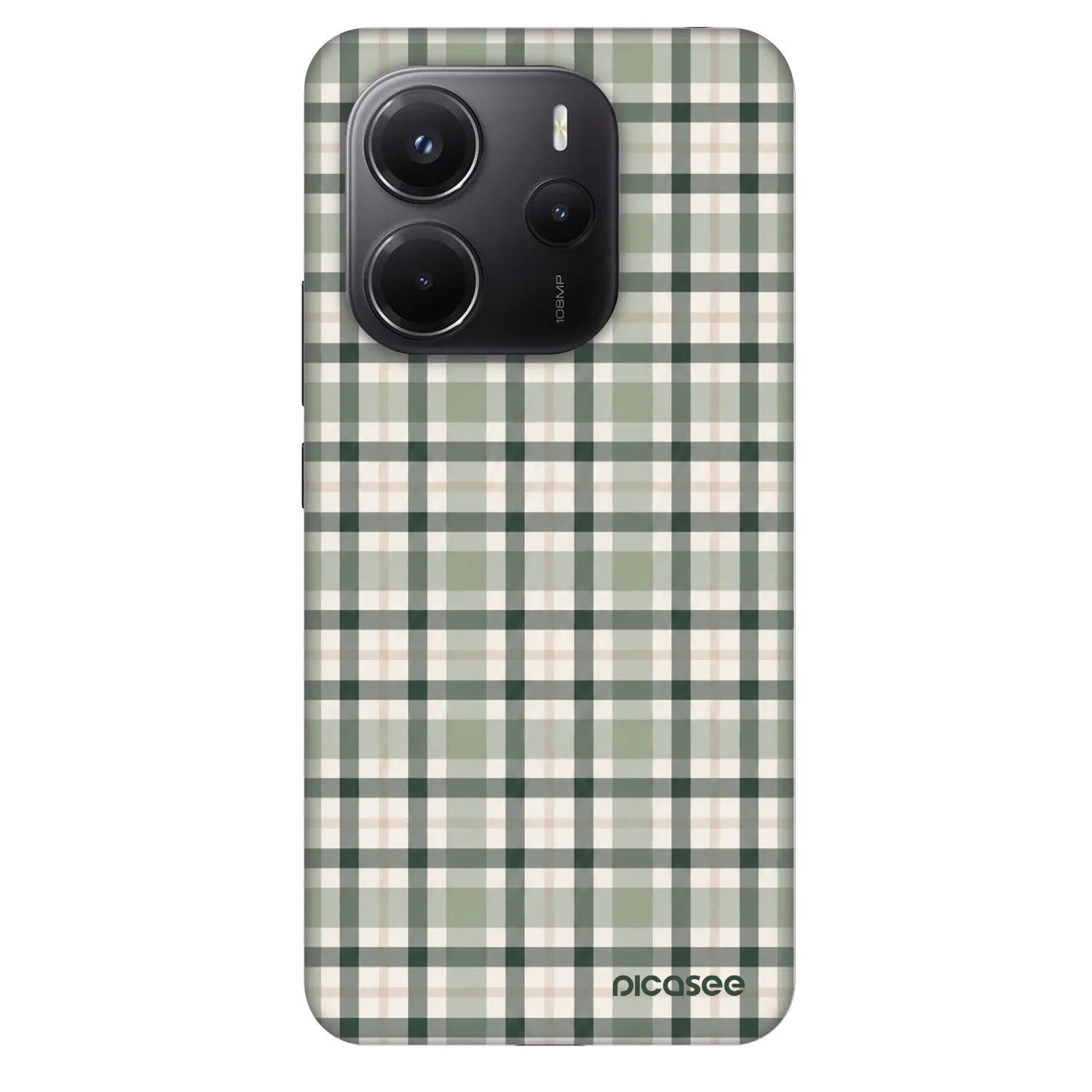 Picasee Fashion Case na Xiaomi Redmi Note 14 4G - Sage Tartan