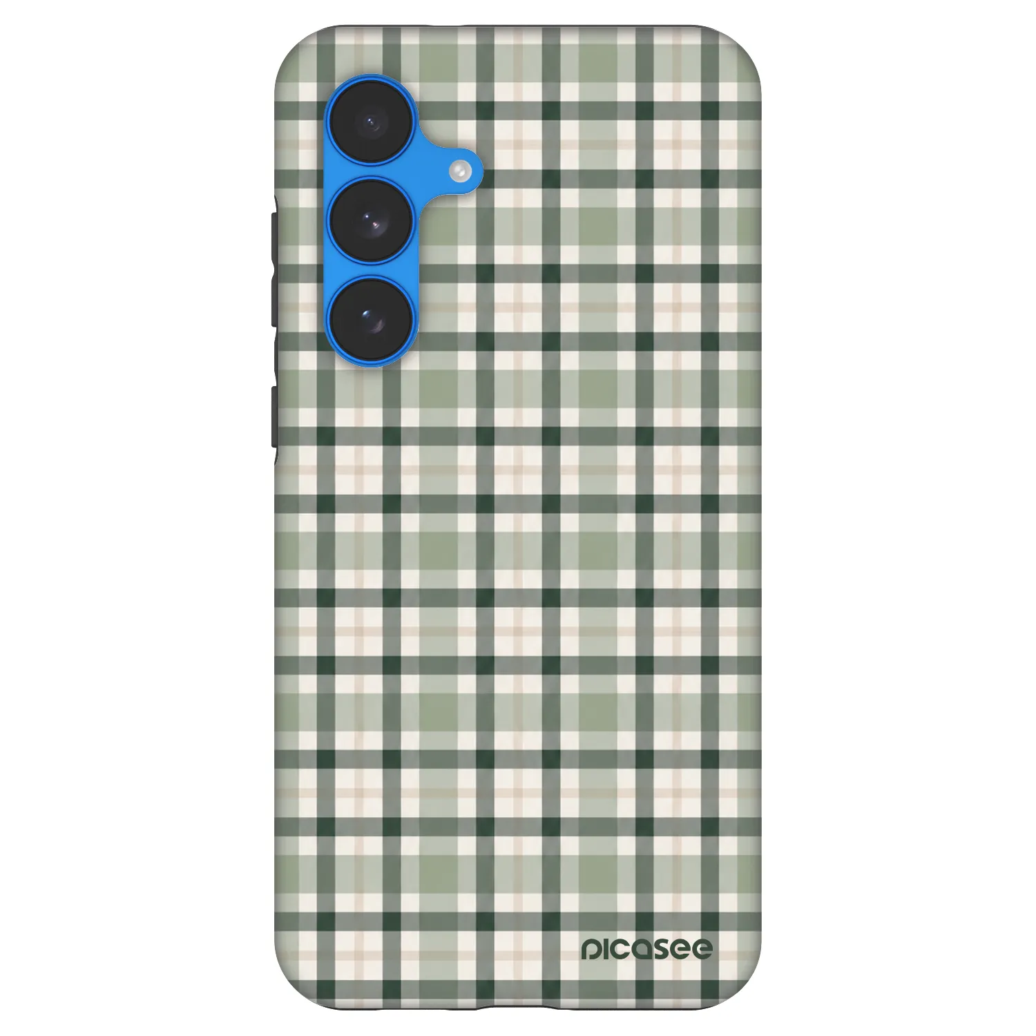 Picasee Fashion Case na Samsung Galaxy S25 FE 5G - Sage Tartan
