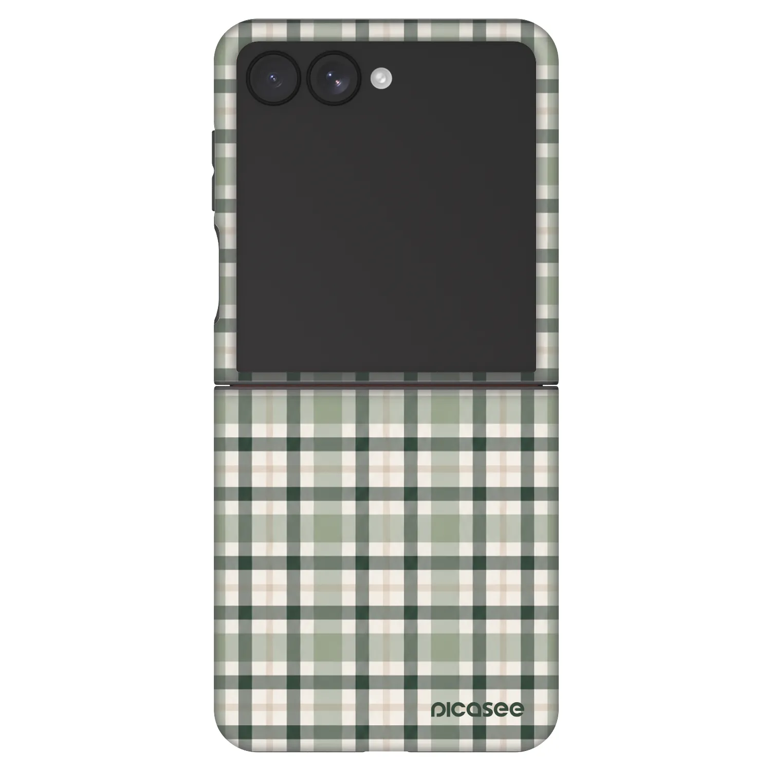 Picasee Fashion Case na Samsung Galaxy Z Flip7 5G - Sage Tartan