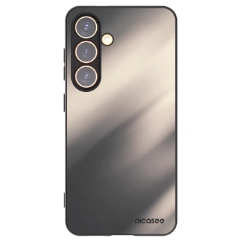 Picasee silikonowe czarne etui na Samsung Galaxy S24 S921B 5G - Smoky Beige