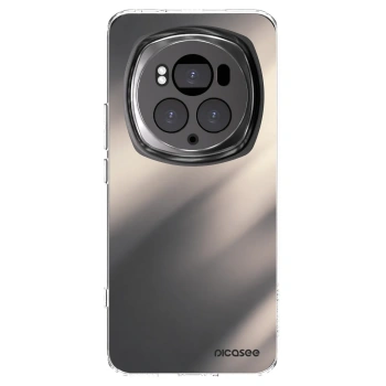 Picasee silikonowe przeźroczyste etui na Honor Magic6 Pro - Smoky Beige