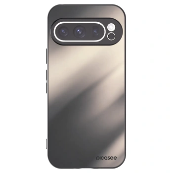 Picasee silikonowe czarne etui na Google Pixel 9 Pro XL - Smoky Beige
