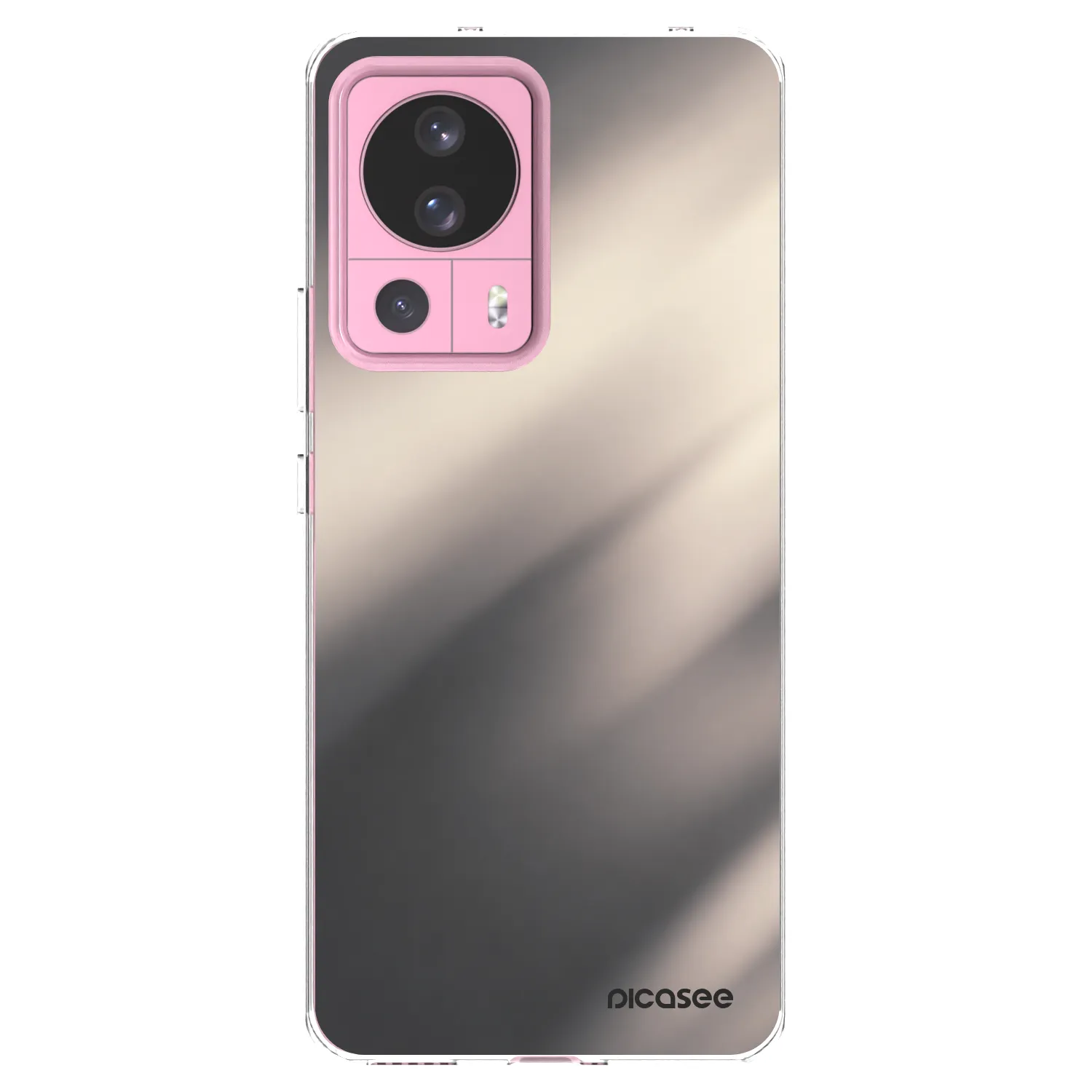 Picasee silikonowe przeźroczyste etui na Xiaomi 13 Lite - Smoky Beige