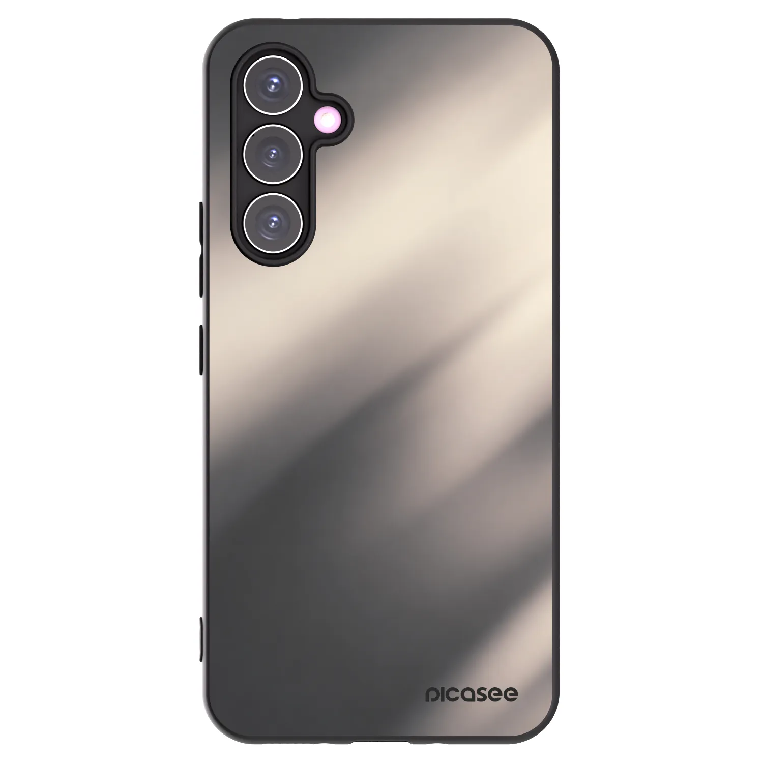 Picasee silikonowe czarne etui na Samsung Galaxy A54 5G A546B - Smoky Beige