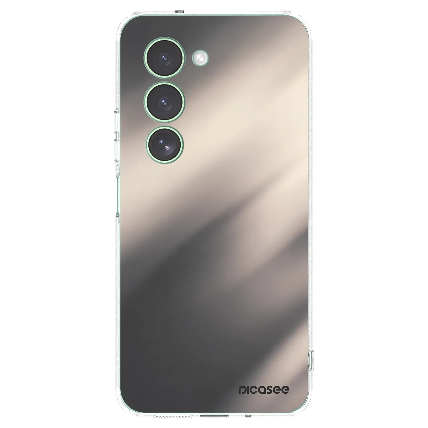 Picasee silikonowe przeźroczyste etui na Xiaomi Redmi 15 5G - Smoky Beige