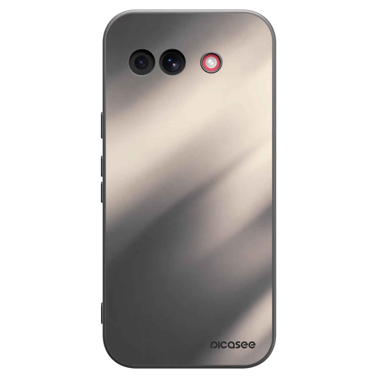 Picasee silikonowe czarne etui na Google Pixel 10a - Smoky Beige