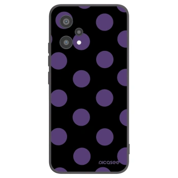 Picasee silikonowe czarne etui na Realme 9 Pro 5G - Big flickers