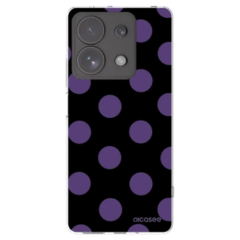 Picasee silikonowe przeźroczyste etui na Xiaomi Redmi Note 13 Pro 4G - Big flickers