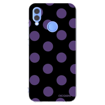 Picasee silikonowe przeźroczyste etui na Huawei P Smart 2019 - Big flickers